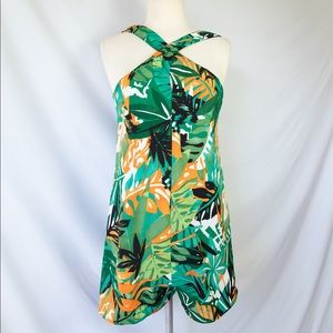 Tropical romper from Zara